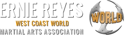 A green background with white letters that say reyes best world association.